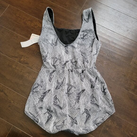 Free People Seea Tofino Surf One Piece Swimsuit Womens XL Retro Beach Vaction - Picture 4 of 8